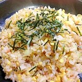マヨ鮭チャーハン 【簡単、減塩、低カロリー】